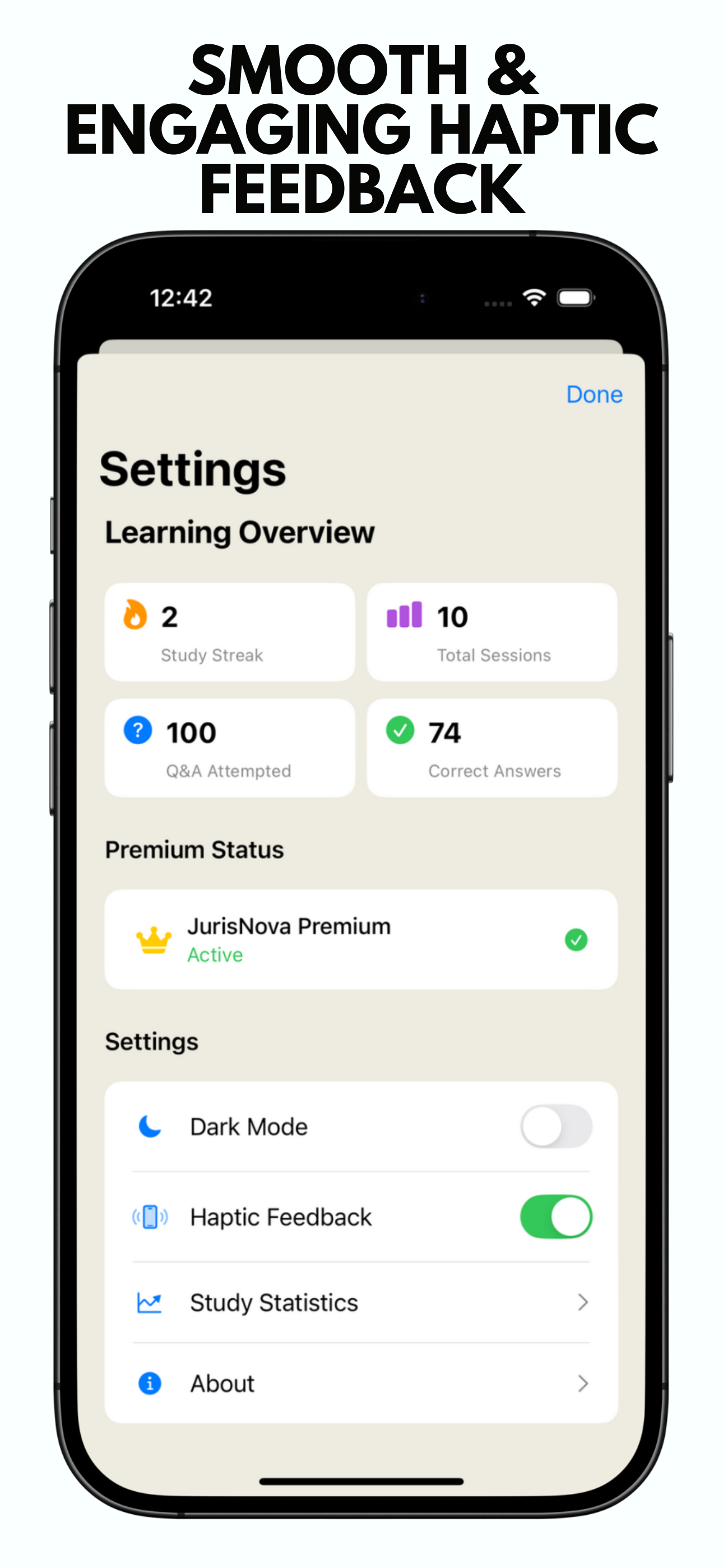 JurisNova App Screenshot 9